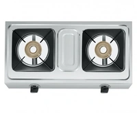 MAHARAJA WHITELINE TRENDY PLUS 2 BURNER GAS STOVE - Gray, 40, 18, 22