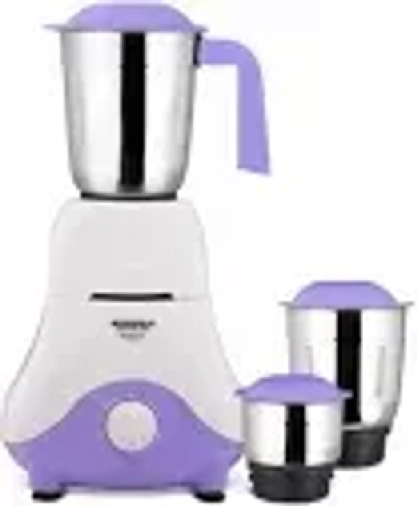 MAHARAJA WHITELINE NOVELLO 500-WATT MIXER GRINDER 3JAR  - Purple, 28, 16, 15