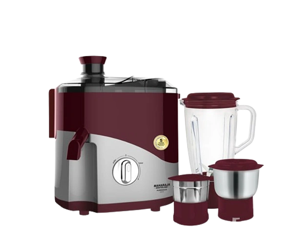 MAHARAJA WHITELINE PUREMAXX 550-Watt JUICER MIXER GRINDER - Cocoa Bean, 27.8, 31.8, 19.3