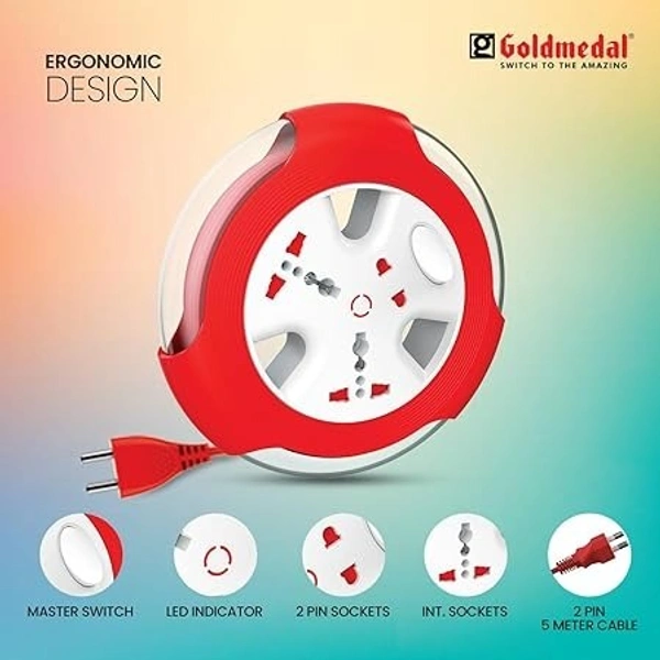 GOLDMEDAL KRYSTA 2-PIN 5 METER EXTENSION BOARD - 16.3, 16.3, 4.1