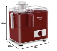 MAHARAJA WHITELINE MARK 1 CLASSIC JUICE EXTRACTOR 450 WATT - Red, 24, 23, 30