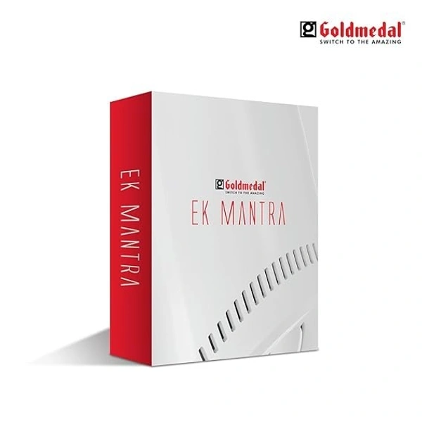 GOLDMEDAL EK MANTRA- GAYATRI MANTRA DOOR BELL - White, 19, 6, 15