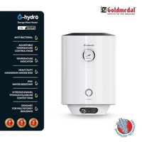 GOLDMEDAL G-HYDRO 15 LITRE STORAGE WATER HEATER (GEYSER) - White, 33, 52, 28