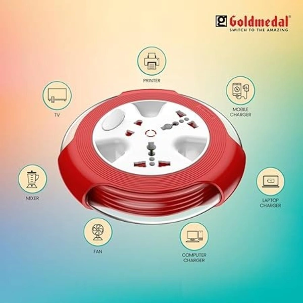 GOLDMEDAL KRYSTA 2-PIN 5 METER EXTENSION BOARD - 16.3, 16.3, 4.1