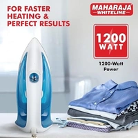 MAHARAJA WHITELINE ACQUA BLISS 1200-WATT STEAM IRON - Blue, 28, 14.7, 12