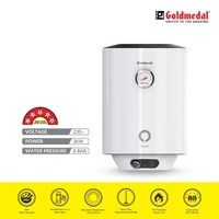 GOLDMEDAL G-HYDRO 25 LITRE STORAGE WATER HEATER (GEYSER) - White, 28, 60, 37