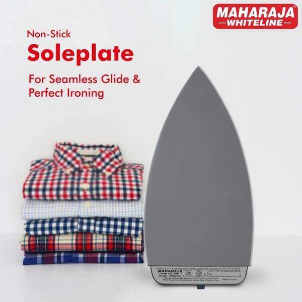 MAHARAJA WHITELINE CLASSICO BLUE DRY IRON 1200 WATT - Blue, 23, 10, 12