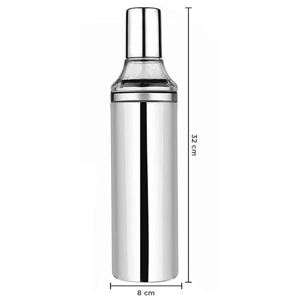 VIRTUE OILCAN 1000 ML COOKING OIL DISPENSER  - Gray, 10, 32, 8