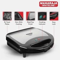 MAHARAJA WHITELINE PERFEITO SANDWICH MAKER 750 WATT - Gray, 27.5, 27.5, 12.5