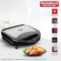 MAHARAJA WHITELINE PERFEITO SANDWICH MAKER 750 WATT - Gray, 27.5, 27.5, 12.5