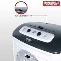 MAHARAJA WHITELINE PROWAVE SUPER 65Liter DESERT AIR COOLER - White, 68.5, 123, 51