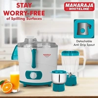 MAHARAJA WHITELINE MARK DEO PLUS JUICER MIXER GRINDER 450W - White, 31, 31, 25