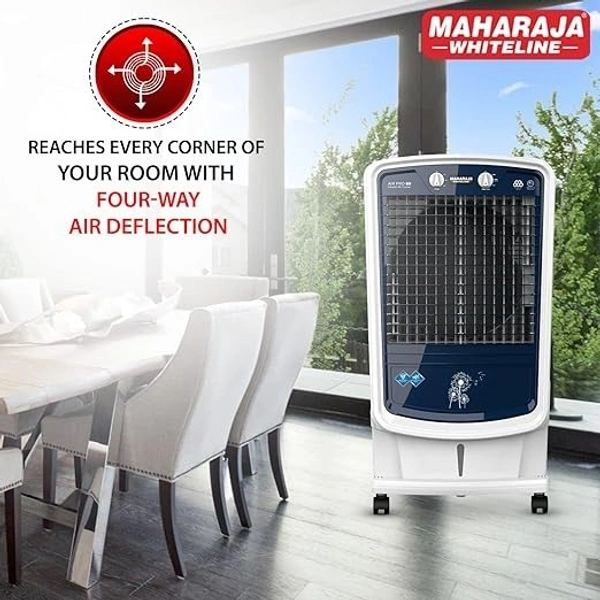 MAHARAJA WHITELINE AIRPRO 60 Liter DESERT AIR COOLER - White, 64.5, 110, 44