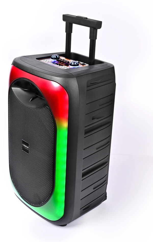 CLARION KELVIN 12 TROLLEY 60 W BLUETOOTH PARTY SPEAKER - Black, 34.6, 55.5, 30