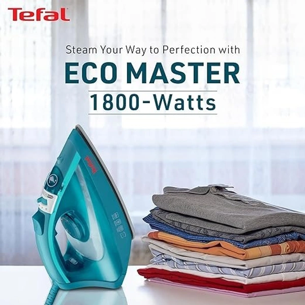 TEFAL ECO MASTER 1800-WATT NON-STICK STEAM IRON - Dark Blue, 29, 16, 13.1