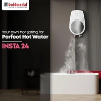 GOLDMEDAL INSTA24 5.5 LITRE 3KW INSTANT GEYSER (WATER HEATER) - 25.7, 43.5, 22