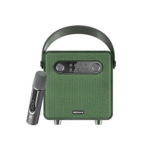 GIZMORE BEATBOX MS520 BLUETOOTH PORTABLE SPEAKER 20 WATT  - Green, 36, 14, 19