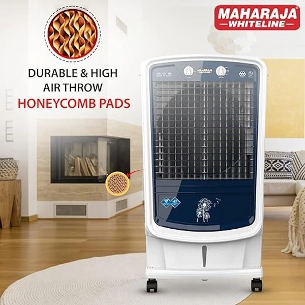 MAHARAJA WHITELINE AIRPRO 60 Liter DESERT AIR COOLER - White, 64.5, 110, 44