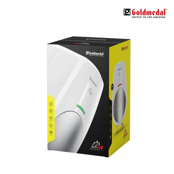 GOLDMEDAL INSTA24 5.5 LITRE 3KW INSTANT GEYSER (WATER HEATER) - 25.7, 43.5, 22