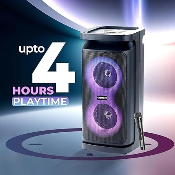 GIZMORE T40 THUNDER ATOM 40-WATT PARTY SPEAKER - Black, 16, 40.6, 16