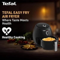 TEFAL EASY FRY AIRFRYER 3.2Liter - Black, 30, 32.8, 30