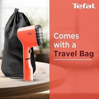 TEFAL PURE POP GARMENT STEAMER 1300 watt - Bright Red, 33.8, 15.9, 7.8