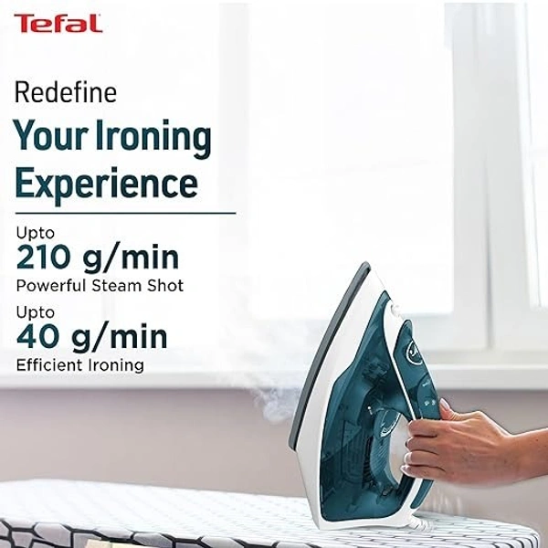 TEFAL EXPRESS STEAM 2400-WATT STEAM IRON - Blue, 27, 10.5, 8.2