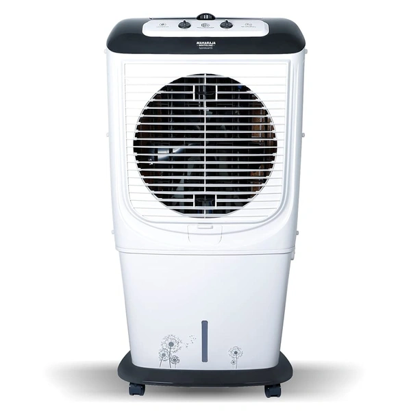 MAHARAJA WHITELINE HYBRID COOL 55Liter DESERT AIR COOLER - White, 60, 118, 45