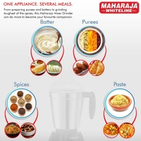 MAHARAJA WHITELINE MG 123 PRO 550-WATT MIXER GRINDER 3 JAR - Black, 20, 20, 16