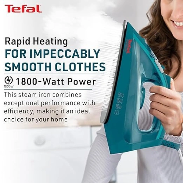 TEFAL ECO MASTER 1800-WATT NON-STICK STEAM IRON - Dark Blue, 29, 16, 13.1