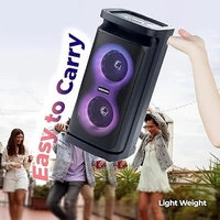 GIZMORE T40 THUNDER ATOM 40-WATT PARTY SPEAKER - Black, 16, 40.6, 16