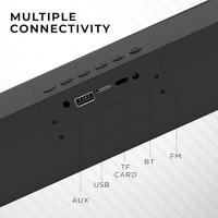 GIZMORE 1200 ULTRA BLUETOOTH SOUNDBAR 12 WATT - Black, 38.5, 5.5, 6.6