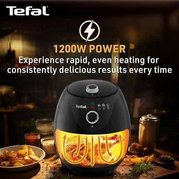 TEFAL EASY FRY AIRFRYER 3.2Liter - Black, 30, 32.8, 30
