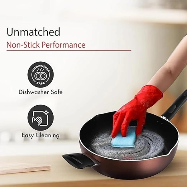 TEFAL DAY BY DAY NON-STICK DEEP FRYPAN 28 CM - Black