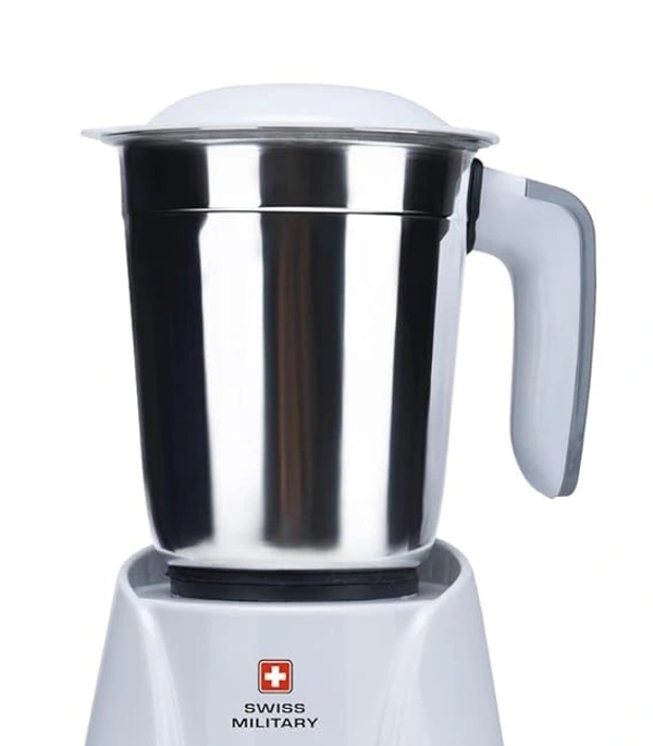 SWISS MILITARY BLISS MIXER GRINDER 500W 3JAR - White, 29, 41, 40