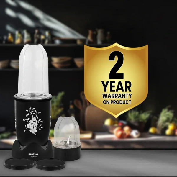 KENSTAR BYSTRO 400-WATT PERSONAL BLENDER 2 JAR - Black, 11, 30, 11