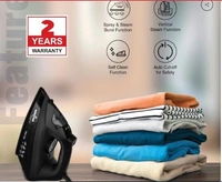 KENSTAR MATRIX STEAM IRON 2000 WATTS - Black, 27, 14.8, 11.2