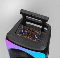 CLARION KELVIN 12 TROLLEY 60 W BLUETOOTH PARTY SPEAKER - Black, 34.6, 55.5, 30