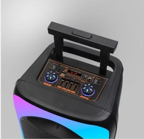 CLARION KELVIN 12 TROLLEY 60 W BLUETOOTH PARTY SPEAKER - Black, 34.6, 55.5, 30