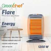GREENCHEF FLARE HALOGEN ROOM HEATER - Gray