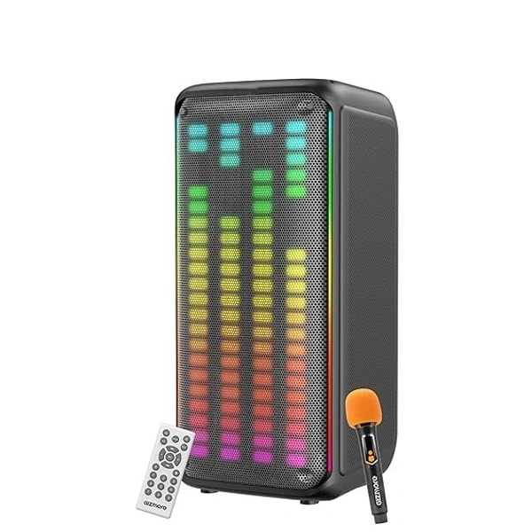 GIZMORE THUNDER 160W HIGH BASS PARTY SPEAKER - Black
