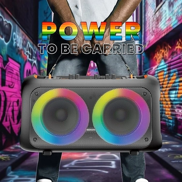 GIZMORE T 3000 TROLLEY SPEAKER 60W - Black
