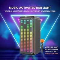 GIZMORE THUNDER 160W HIGH BASS PARTY SPEAKER - Black
