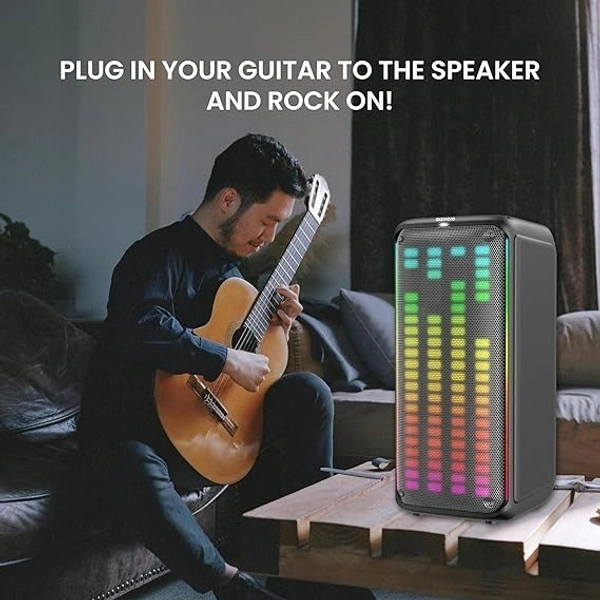 GIZMORE THUNDER 160W HIGH BASS PARTY SPEAKER - Black