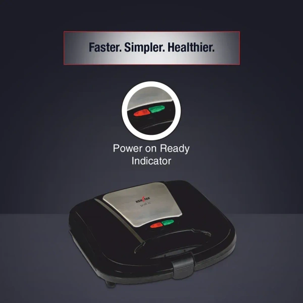 KENSTAR SANDWICH MAKER GRILLI XL - Black, 24, 11, 25