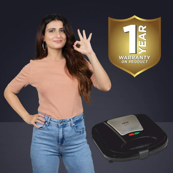 KENSTAR SANDWICH MAKER GRILLI XL - Black, 24, 11, 25
