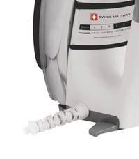 SWISS MILITARY Luxura Plancha Heavyweight Dry Iron 1000 Watts - White, 26, 11, 23