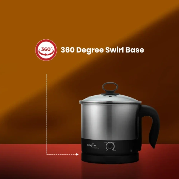 KENSTAR MAESTRO MULTI COOKER ELECTRIC KETTLE 1.2 L - Gray, 22, 17, 15