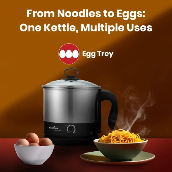 KENSTAR MAESTRO MULTI COOKER ELECTRIC KETTLE 1.2 L - Gray, 22, 17, 15