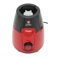 SWISS MILITARY MAGGIA MIXER GRINDER 500 WATT - Red, BLACK, 28, 18, 15